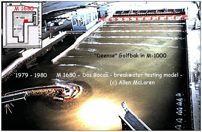 M 1680 - Breakwater testing model - Dos Bocas - photo by Allen Mclaren