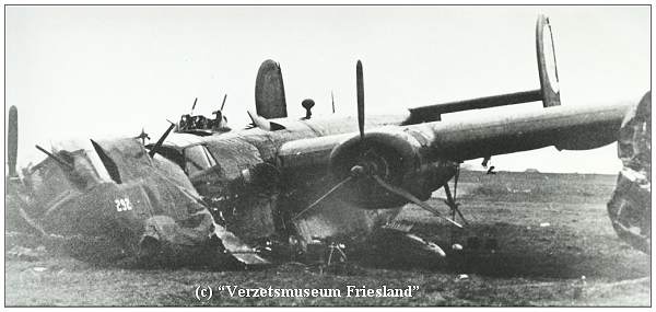 B-24H - #42-7650 at crash location -
copyright: Verzetsmuseum Friesland - beeldnr. 120673