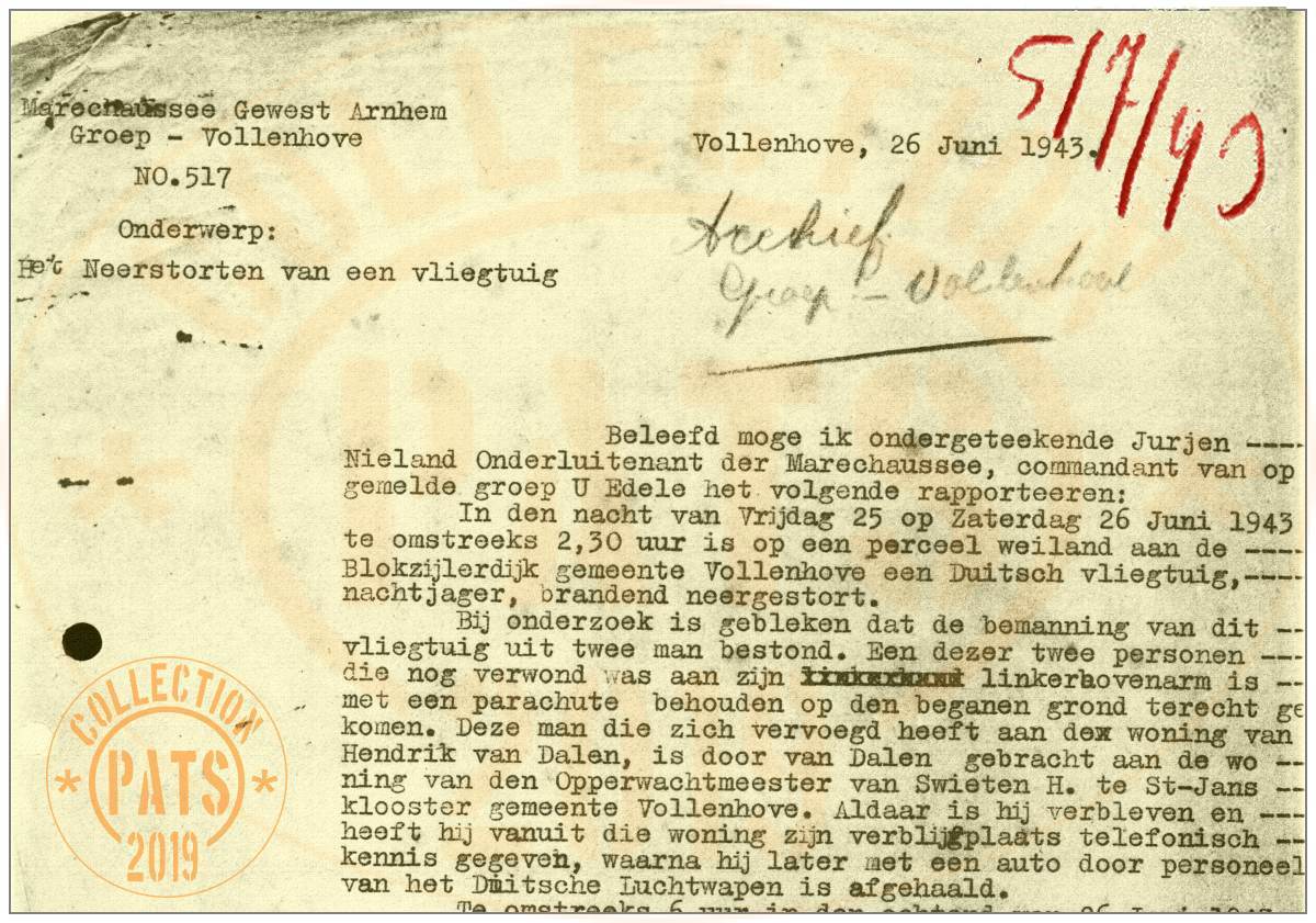 Police report No. 517 - 26 Jun 1943