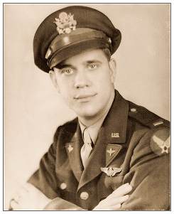 2Lt. Robert L. Stricker - commissioning 1944