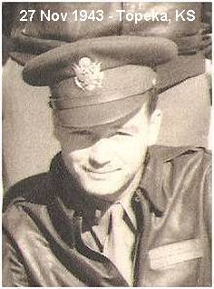 2nd Lt. Joseph 'Joe' Andrew Buland Jr. - at Topeka, Kansas - 27 Nov 1943