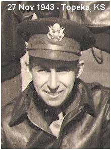 2nd Lt. Warren G. Clifton - at Topeka, Kansas - 27 Nov 1943