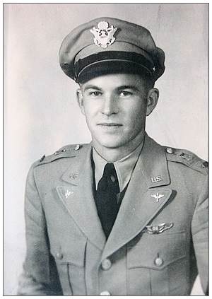 2nd Lt. Robert Lee Garrett - Army portrait - RFD #3, Norman, Oklahoma