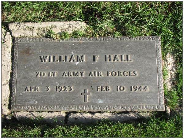2nd Lt. William Flavius Hall - 1923 - 1944