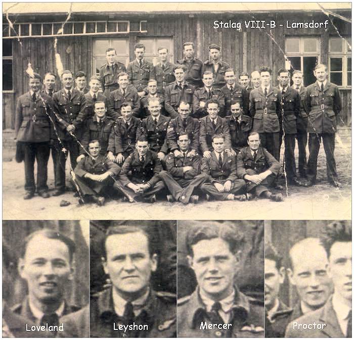 POW's at Stalag VIII-B - Lamsdorf
