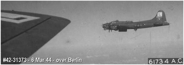 B-17G #42-31373 over Berlin - 6 Mar 1944 - 