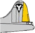 463rd - Bomber Group - tail - Y