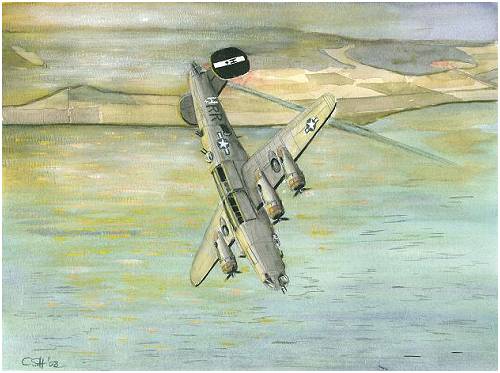 B-24J RR-H+ - artist impression by kees Stoutjesdijk - 2008