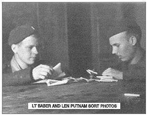 Lt. John Baber and T/Sgt. Len Putnam - Stalag Luft 1, Barth