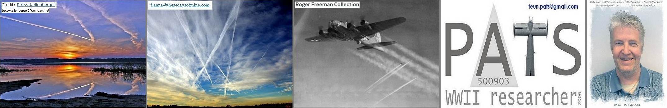 Basic images used for X-contrails impression Basic images used for X-contrails impression
