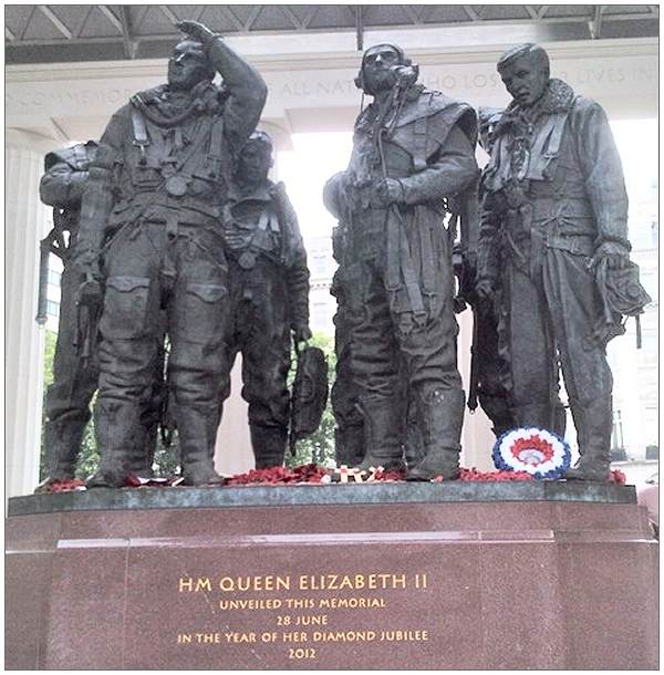 RAF Bomber Command War Memorial - photo by Sally