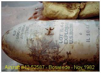 Bomb recovery Nov 1982 - Boschwijde