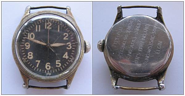 ELGIN watch - from Garrett, Boyer or King - given in 1944 to Wicher Rozeboom
