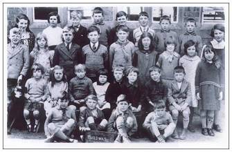 Buildwas - School photo - 1933 - via Mrs. Hill