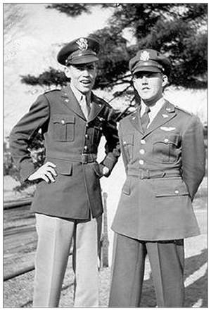 Lt. Robert E. Burton (r) - Lt. Edward J. Hyland (l)