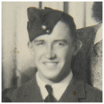 R/78615 - Sgt. - Navigator / Observer - Clarence Albert Hunt - RCAF - Age 20 - POW - interned in Camp 344 POW No. 27034