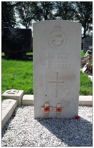 Headstone - 1396863 - Sergeant - George John Charles Hall - RAFVR