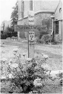 2nd Lt. Charles J Wagner - marker Grave 2 - Staphorst