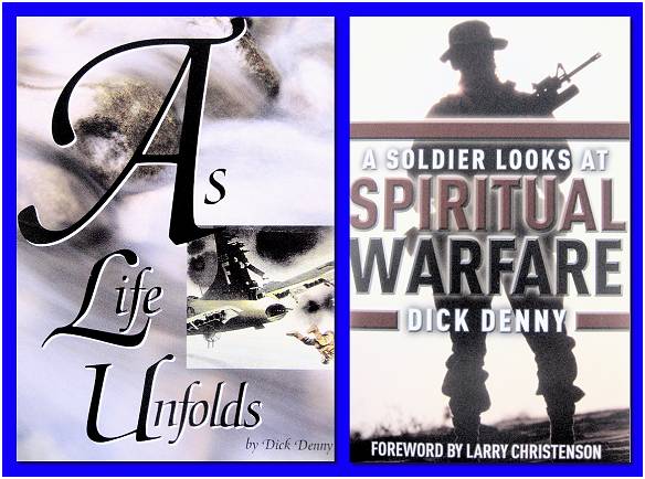 covers - 'As Life Unfolds' -
'A Soldier Looks at Spiritual Warfare'