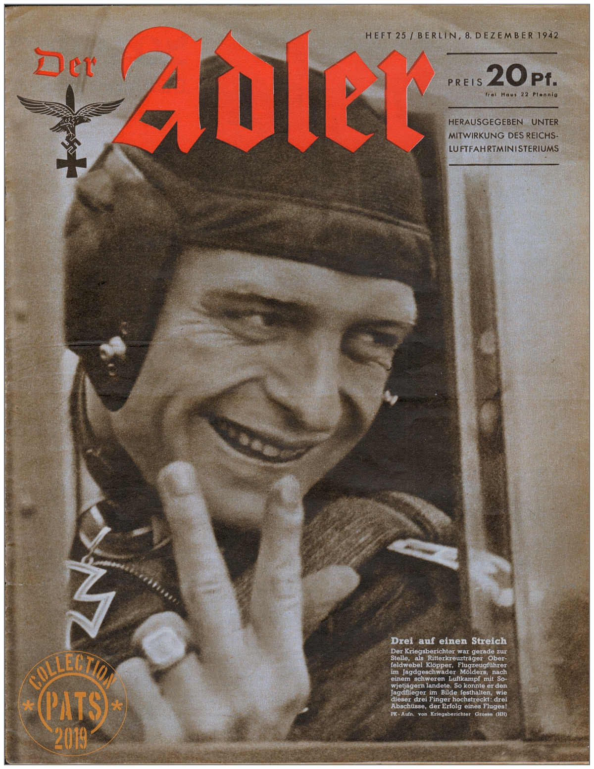 Der Adler - Heft 25 / Berlin - 12 Dezember 1942