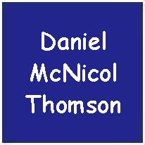 409256 - Flight Sergeant - Pilot - Daniel McNicol Thomson - RAAF - Age 26 - KIA