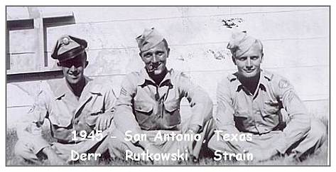 San Antonio, TX - 1945 - Derr, Rutkowski and Strain