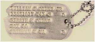 GI Dog Tag - Owens