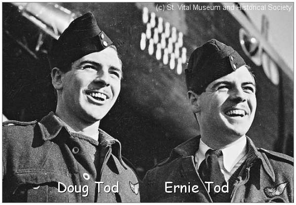 Twins Doug and Ernie Tod - (c) St. Vital Museum and Historical Society