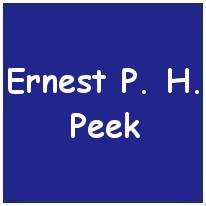 Flight Sergeant - Pilot - Ernest Percy Henry Peek - RAFVR - Age 23 - KIA