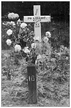 Flight Lieutenant - Alec Elliott - headstone cemetery Hellendoorn - 31 Jul 1949