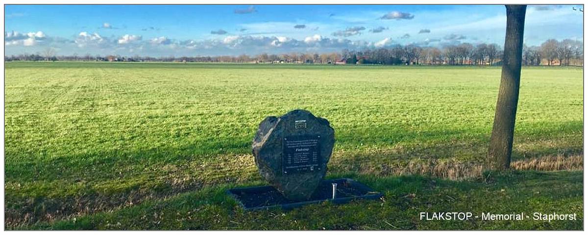 FLAKSTOP - Memorial - Zwarteveenweg, De Leijen, Staphorst