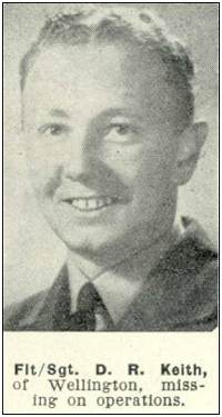 F/Sgt. - David Robinson Neill Keith - RNZAF