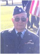 Lt. Col. Fred Lakner - while receiving DFC - 2001