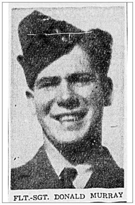 F/Sgt. Donald Murray - Winnipeg Evening Tribune