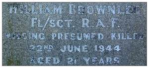 F/Sgt. - William Brownlee - RAFVR