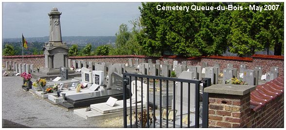 Old Cemetery Queue-du-Bois - Belgium - May 2007