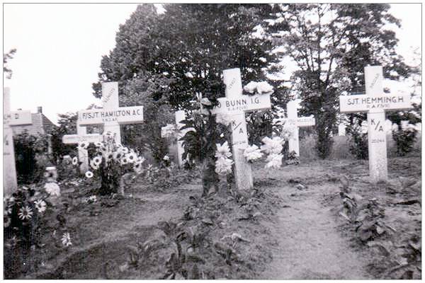 Kallenkote War Graves - post war