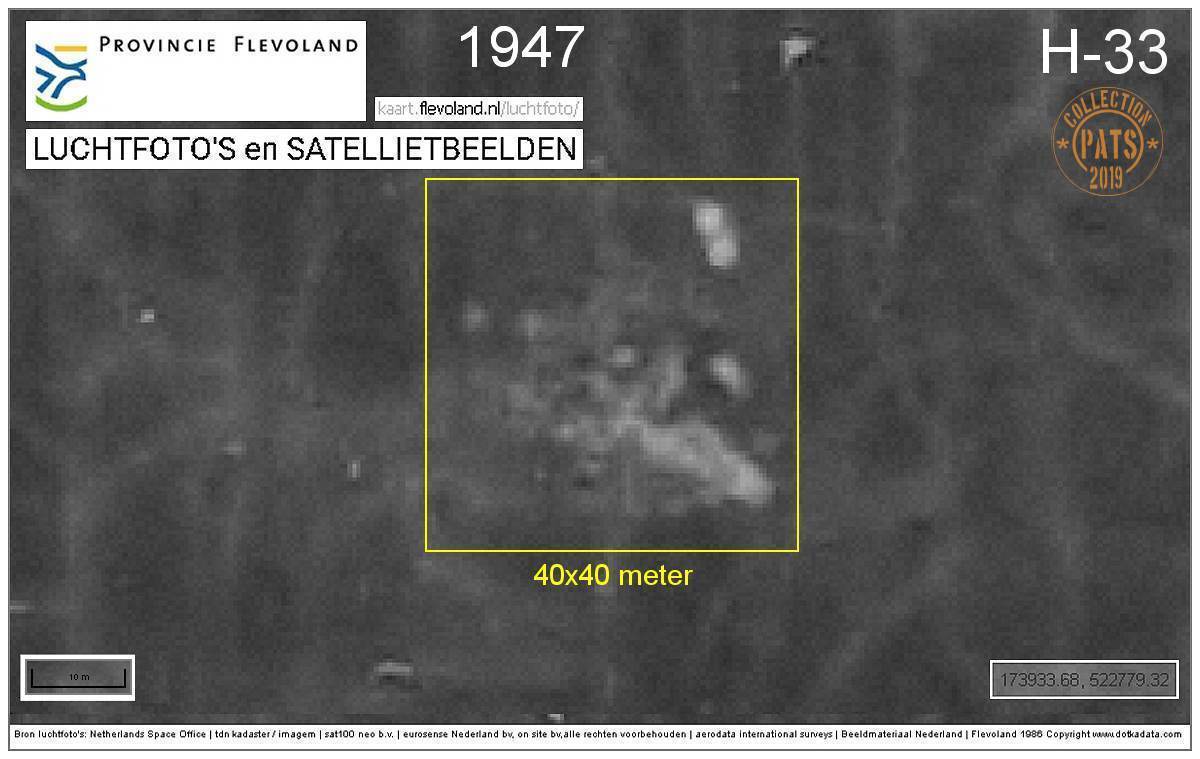 173933.68, 522779.32 - Aerial image of 1947 - (c) DOTKA data