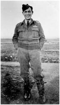 Pilot Officer - Henry Adolphus Echin - RAAF - at Pocklington Airbase