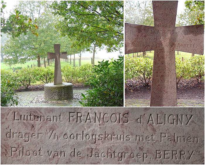 Monument - Lt. F. P. de Moras d'Aligny