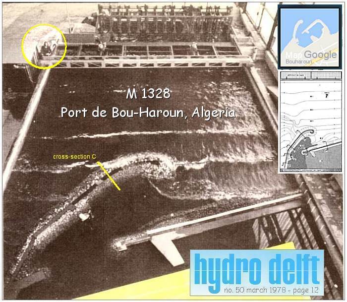 HIJDRO DELFT 50 - nov 1978 - page 12 - M 1328 - Port de Bou-Haroun, Algeria