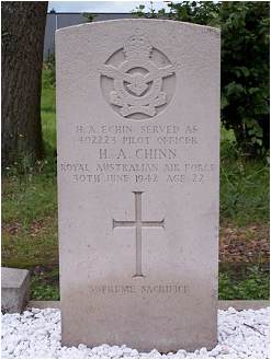 Headstone Echin - Chinn - Noordwolde General Cemetery