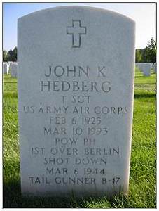 Memorial S/Sgt. John K. Hedberg