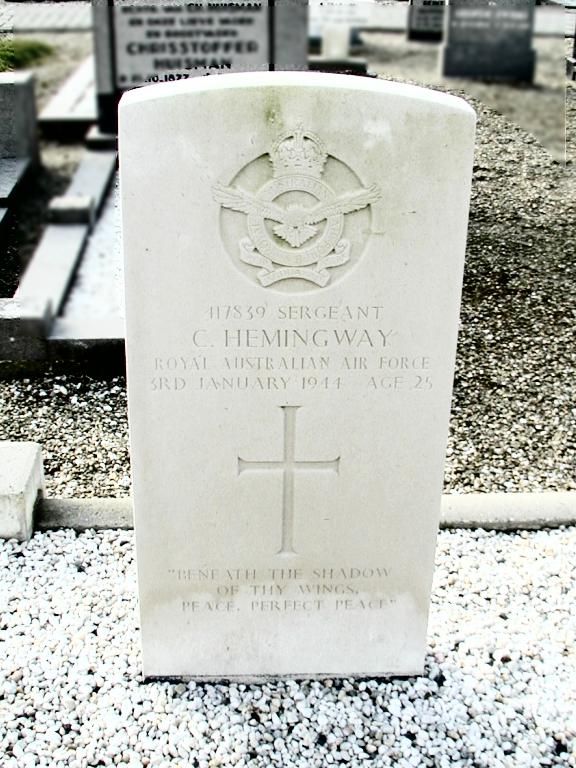 Headstone - Colin Hemingway - Vollenhove