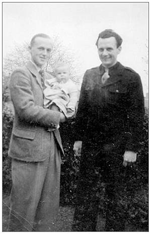 Henry Gage and daughter Susan - 1947