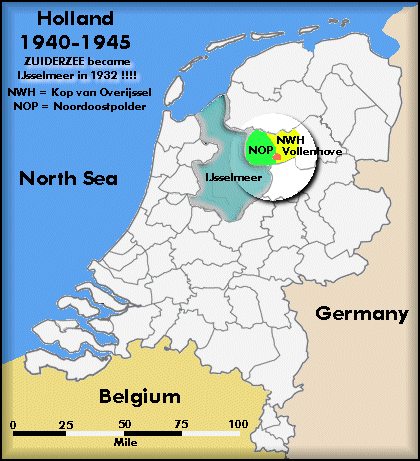 Layout Holland - 1040-1945 - Location Vollenhove