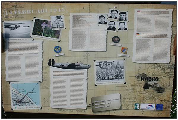 INFO PANEL - B-24J - #44-40109 - HARINGVLIET - MIDDELHARNIS