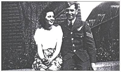 Sergeant - John Bonser Browne with sister or girlfriend