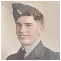 R/51830 - Sgt. - Front Air Gunner - James 'Jim' Norville Kirk - RCAF - Age 22 - POW - in Camp L6, POW No. 185