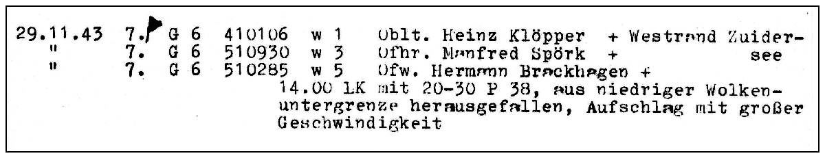 7./JG 1 - 'Weisse 1', 'Weisse 3' and 'Weisse 5'